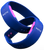 Rendering zweier Mictic Armbänder, ineinander verschlungen und schwebend